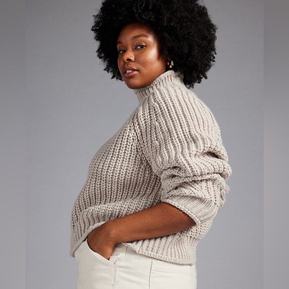 Sweater KNIT H & M in GRAY - Picture 12 of 17